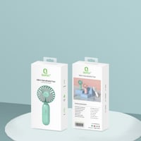 عرض المروحتين ابيض وتيفاني من QUFEX