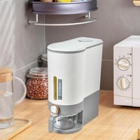 حافظة تخزين الارز والحبوب مع كوب 10كيلو