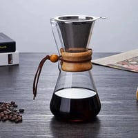 صانعة قهوة مقطرة كميكس 600 مل خشبي