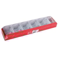 بيالة شاي زجاج 6حبة سادة