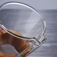 صانعة قهوة مقطرة كميكس 600 مل خشبي