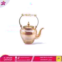 ابريق شاي زجاج مقاس 1لتر