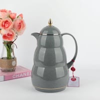 ترمس روز 0.65لتر شاي وقهوة منقط رصاصي