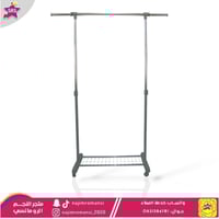 علاق ملابس استيل رصاصي