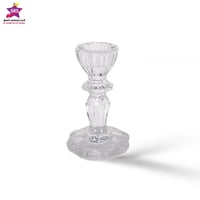 شمعدان زجاج صغير