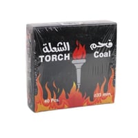 فحم الشعلة سريع الاشتعال 40 قرص 33MM