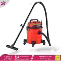 مكنسة كهربائية رطب وجاف 20لتر أحمر