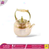 ابريق شاي زجاج مقاس 1لتر