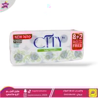 مناديل حمام رول 100 ورقة 8+2 رول