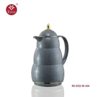 ترمس روز 0.65لتر شاي وقهوة منقط رصاصي