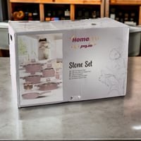 طقم قدور جرانيت هوم برو 21قطعة