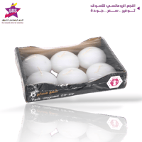 شمع مسبح 6حبة
