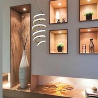 علاقي مودرن ذهبي LED