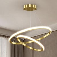 ثريا ليد دورين 60+40 سم 3 اضاءات