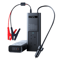 توصيلة سيارة بيسوس بقوة 300 واط و 220 فولت عبر الو...