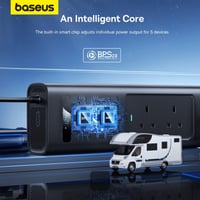 توصيلة سيارة بيسوس بقوة 300 واط و 220 فولت عبر الو...