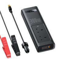 توصيلة سيارة بيسوس بقوة 300 واط و 220 فولت عبر الو...