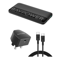 بكج راف باور بطارية بقوة 20 واط بسعة 10000 ملي امب...