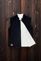 سديري دبل فيس اسود وبيج