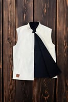 سديري دبل فيس اسود وبيج