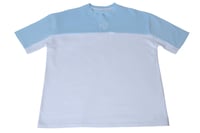 تيشيرت سماوي وأبيض