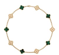 عقد 10 وردة سويت فل دايموند الهامبرامن فان كليف