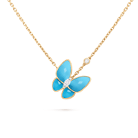 سلسال Two Butterfly pendant من فان كليف