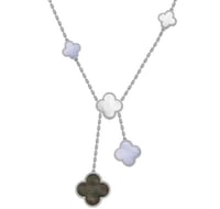 عقد ماجيك الهامبرا صدف و حجر Chalcedony من فان كلي...