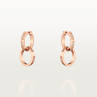 حلق LOVE دوبل هاف دايموند