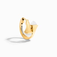 حلق كليو من مارلي ذهب