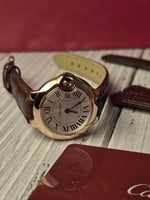 ساعة ساعة Ballon Bleu من كارتيه مقاس 28