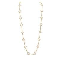 عقد 20 وردة فينتيج الهامبرا صدف من فان كليف