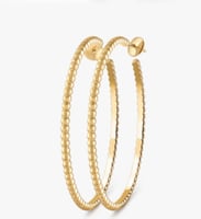 حلق هووب بيرليه كولور كبير