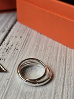 خاتم فضة مقاس 49 من ارميز