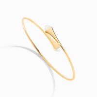 اسواره Cleo Wire Gold Slip-On من مارلي مع حجر