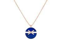 سلسلة مستوحاه من شوميه ميديوم روز قولد مع حجر