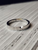 خاتم شوميه رجالي فضة مقاس 13 us