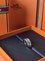 خاتم فضة مقاس 49 من ارميز