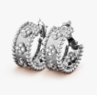 حلق هووب بيرليه كولور كبير