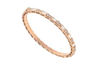 اسوارة Serpenti Viper من بولغاري روز قولد مع حجر