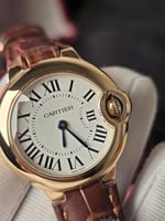 ساعة ساعة Ballon Bleu من كارتيه مقاس 28