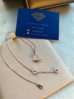 عقد يفاز دريم روز قولد من بولغري مع حجر