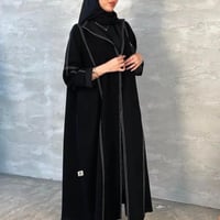 عباية ناعمه جاكت قلاب