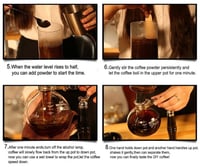 الة تحضير القهوة والشاي سايفون