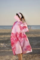 بكج مناشف الشاطئ بونشو 3 قطع أشكال مختلفة