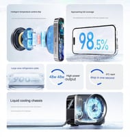 مروحة نيشن NISHEN تبريد مائي ايباد و جوال