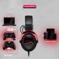 سماعة هايبر اكس كلاود 2 سلك hyperx cloud 2 سماعة ر...