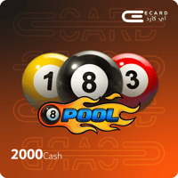 2000 Cash واكثر لعبة 8Ball Pool