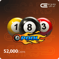 52,000 Coins واكثر لعبة 8Ball Pool