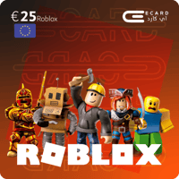 بطاقة 25 يورو روبلكس اوروبي